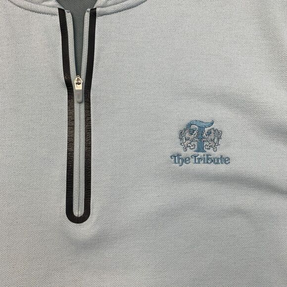 Nike Golf Cover Up Mens M Medium Gray Wool Tech Half Zip Long Sleeve Sweatshirt - Picture 4 of 10